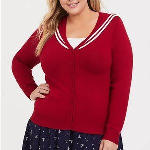 Torrid nautical sweater